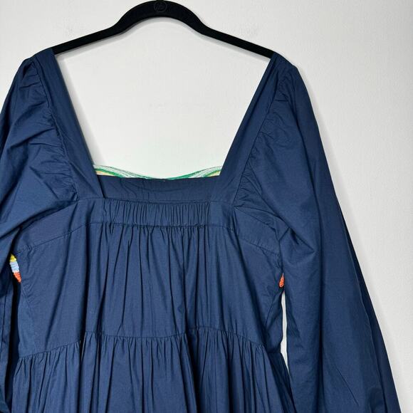 Corey Lynn Calter Ophellia Mini Dress in Sea Blue Size Large - Picture 8 of 10